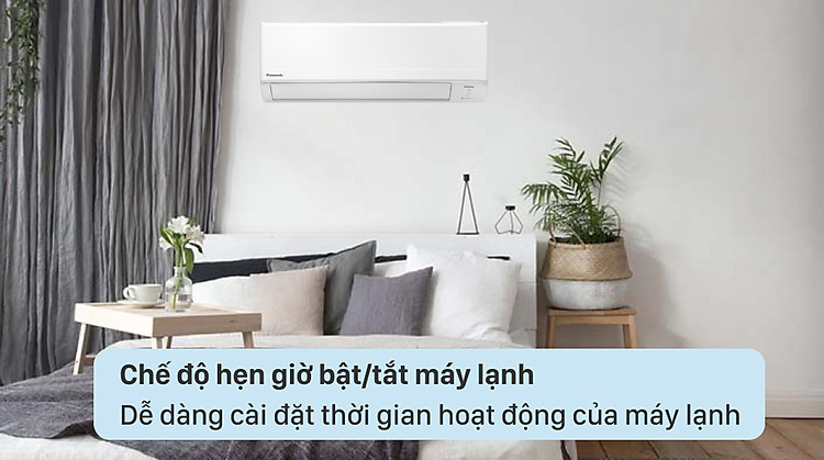 Máy lạnh Panasonic Inverter 1.5 HP CU/CS-WPU12XKH-8M - Tiện dụng, cuộc sống thoải mái hơn với chế độ hẹn giờ bật/tắt máy lạnh