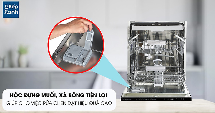 Hộc đựng muối của máy rửa chén MDW14-B09FI