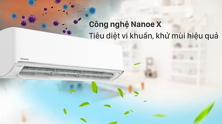 Máy lạnh Panasonic Inverter 2.5 HP CU/CS-XU24XKH-8 - Công nghệ Nanoe X