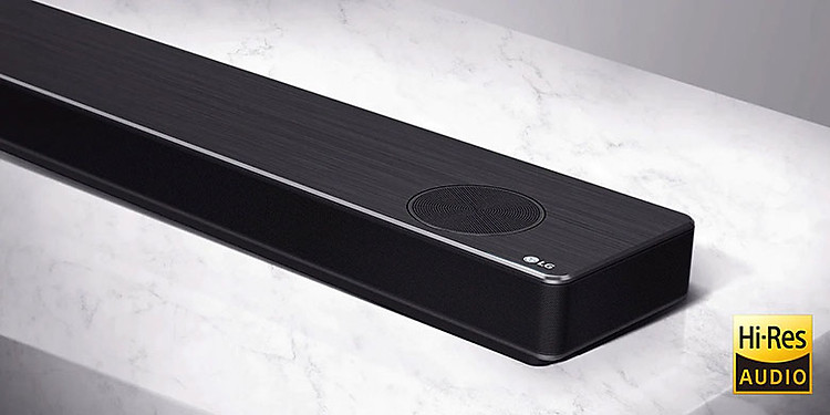 Chất lượng âm thanh độ phân giải cao - Loa SoundBar LG SP8A.DVNMLLK