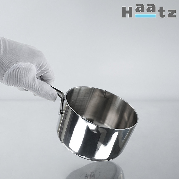 Quánh Inox 316 đúc nguyên khối Haatz Hàn Quốc 12cm