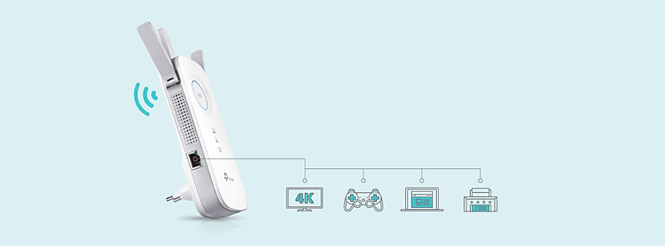 Bộ Mở Rộng Sóng Wi-Fi TP-Link RE450 AC1750Mbps 2