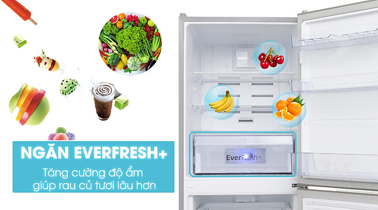 Tủ lạnh Beko 340 lít RTNT340E50VZX - Ngăn Ever Fresh+