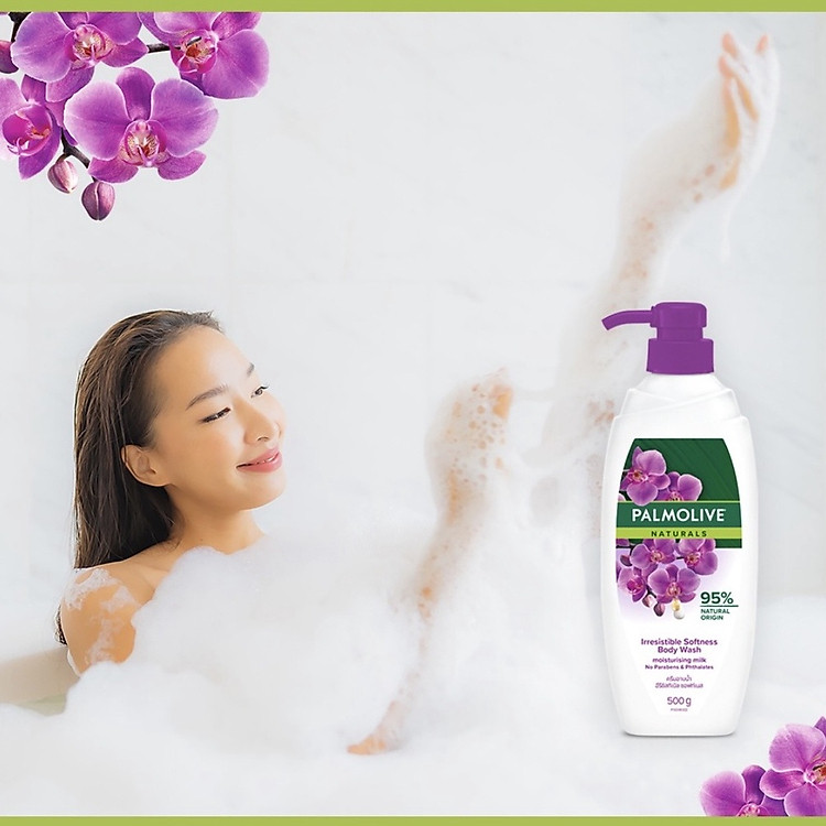 Palmolive Naturals Shower Milk Orchid 500g Palmolive Naturals Shower Milk Orchid 500g - 2