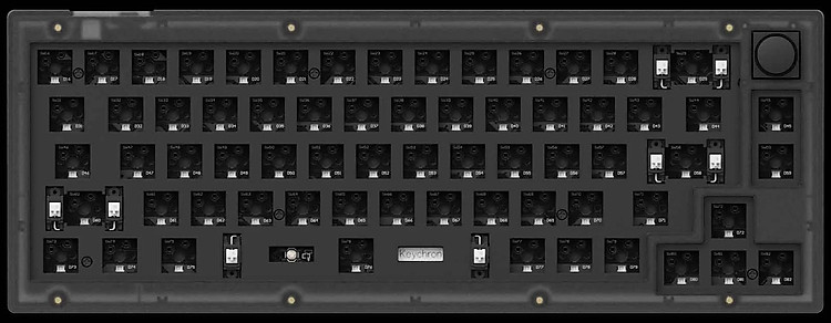 Bố cục Barebone US của Bàn phím cơ tùy chỉnh Keychron V2