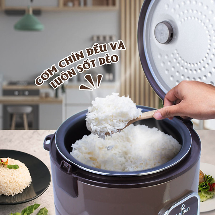 Nồi cơm điện cao cấp Kalpen R4 dung tích 1.8L hàng Đức, bảo hành 24 tháng