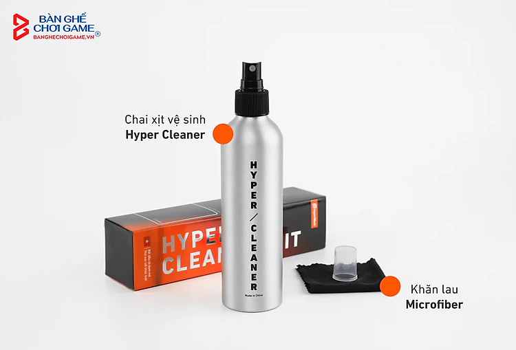 Chai xịt vệ sinh màn hình Hyperwork Cleaning Kit