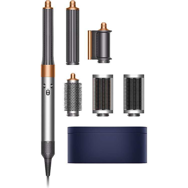 Máy tạo kiểu tóc Dyson Airwrap Complete Long HS05 Đồng xám bộ phụ kiện đầy đủ