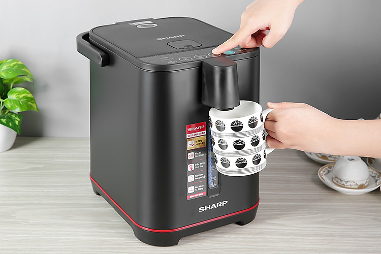Tiện ích - Bình thủy điện Sharp KP-40EBV-BK 4 lít Tiện ích - Bình thủy điện Sharp KP-40EBV-BK 4 lít