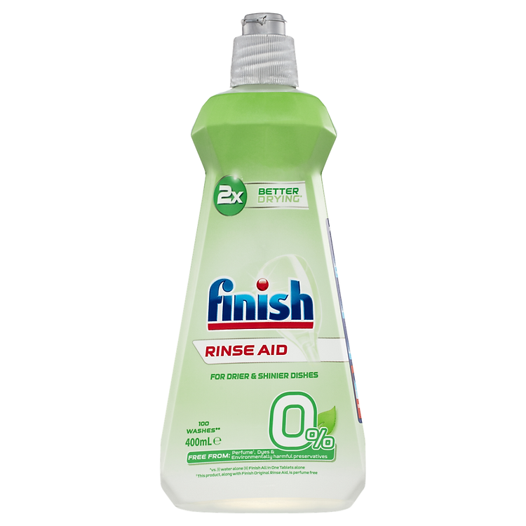 [HCM] Nước làm bóng chén bát Finish Eco 0% - 400ml/ chai