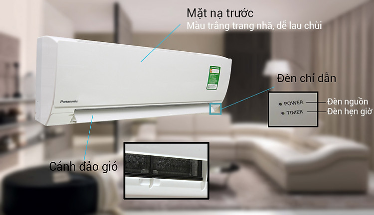 Điều hòa Panasonic  CU/CS-N24ZKH-8 và những điều cần biết