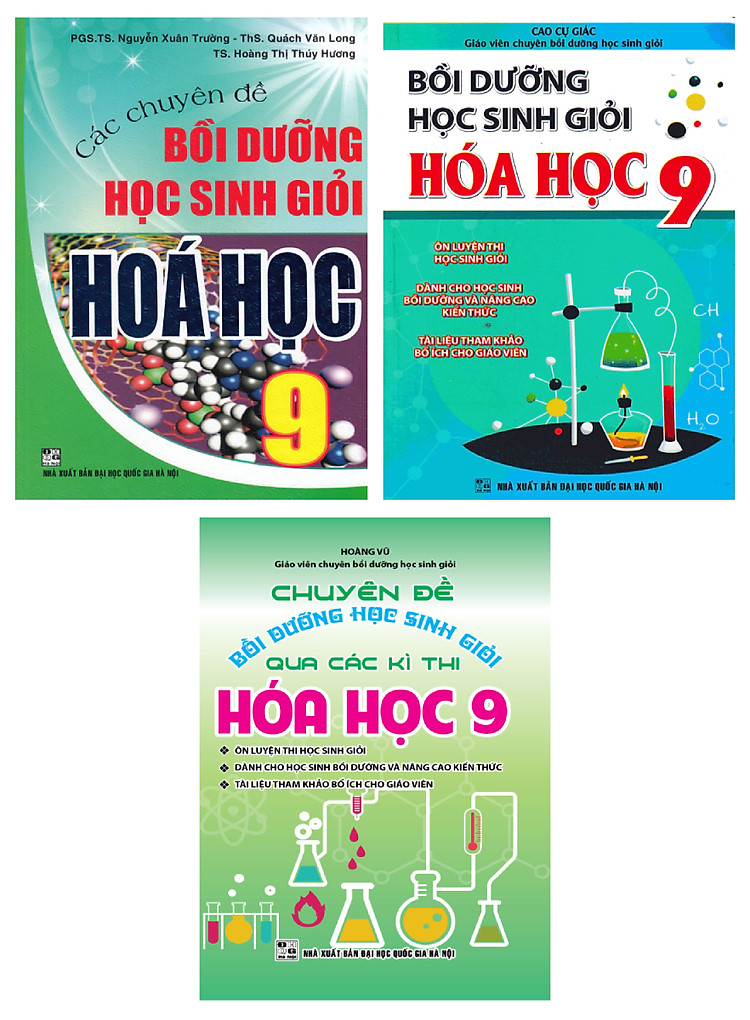 Combo Bồi Dưỡng Học Sinh Giỏi Hóa Học 9 (Bộ 3 Cuốn)