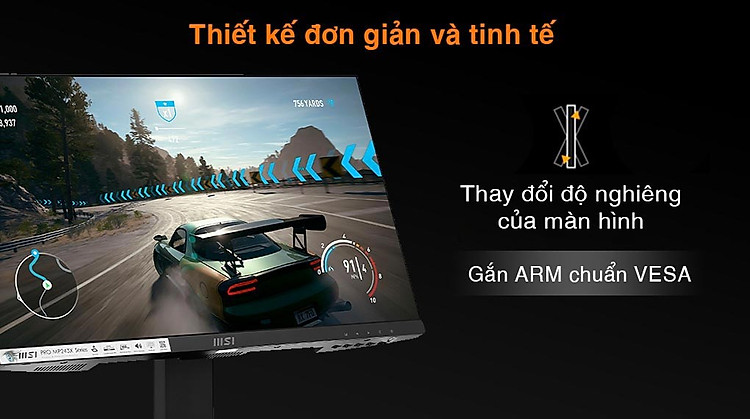 MSI PRO MP243X thiết kế