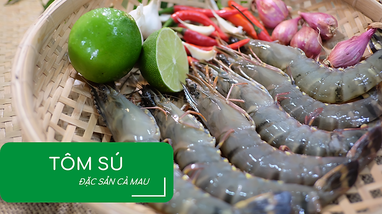 Tôm Sú Ngủ Đôngin Rừng Ngập Mặn Cà Mau Con Tôm Rừng Loại II - Hộp 175gr - Foodmap