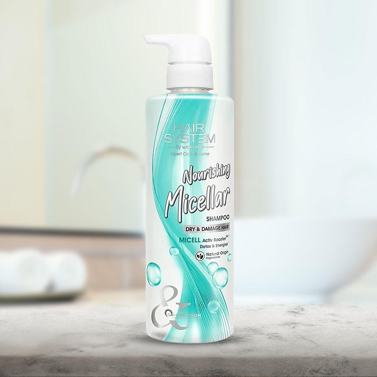 Hair System By Watsons Micellar Botanical Nourishing Shampoo 500ml