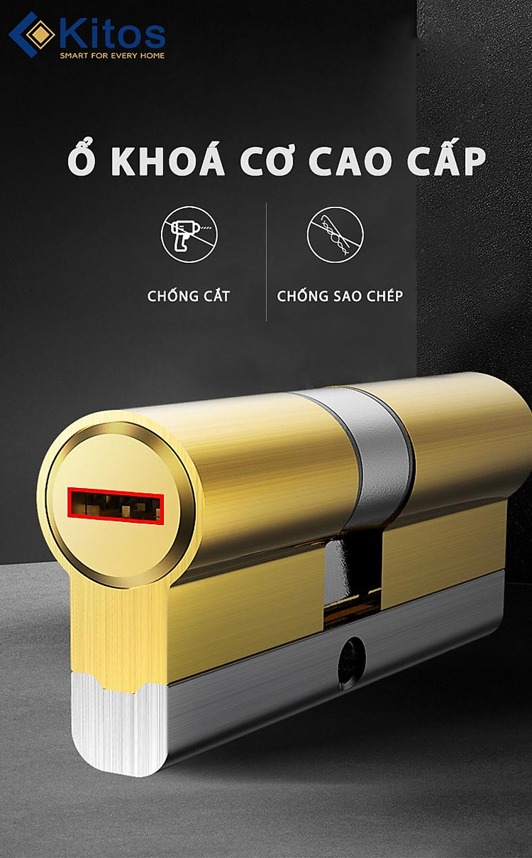 Khóa điện tử cửa nhôm Kitos AL32