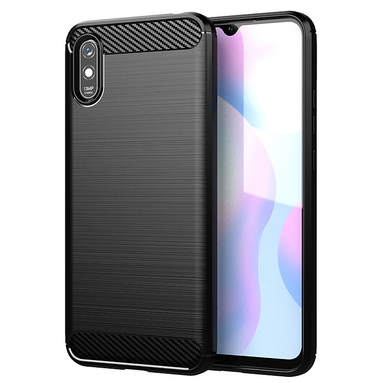 img Ốp lưng chống sốc vân kim loại cho Xiaomi Redmi 9A hiệu Likgus