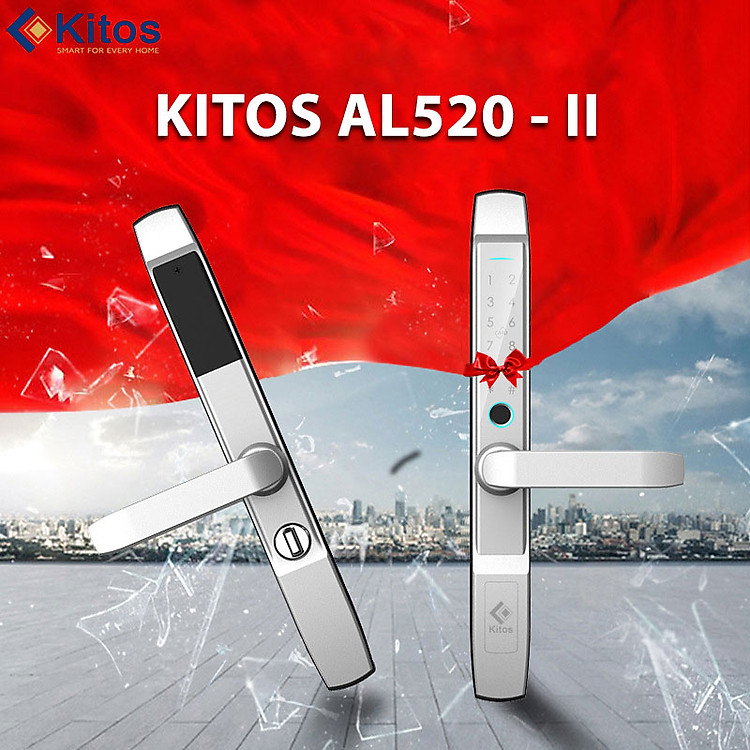 khóa thông minh cửa nhôm kitos kt-al520-ii plus 2