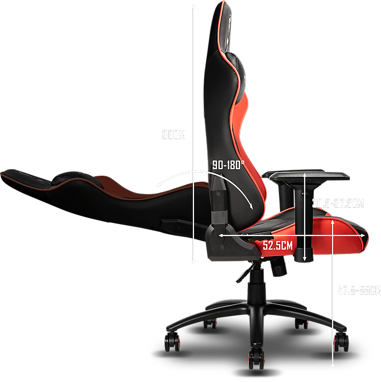 Kích thước Ghế Gaming MSI Chairs MAG CH120