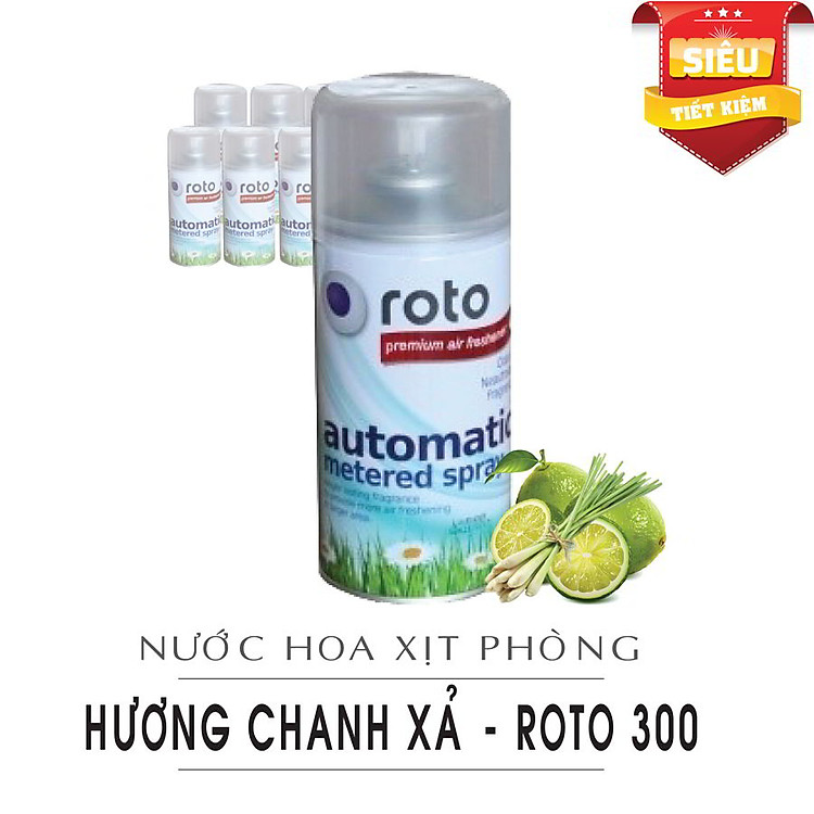 Chai nước hoa xịt phòng hương chanh xả -paper.vn