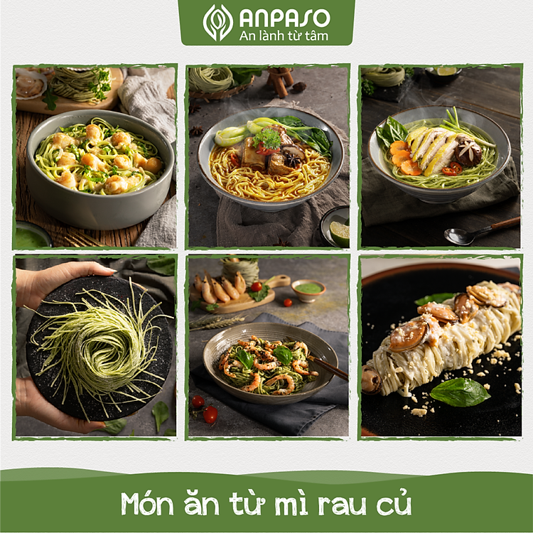 mì rau cải bó xôi organic anpaso 120g 7