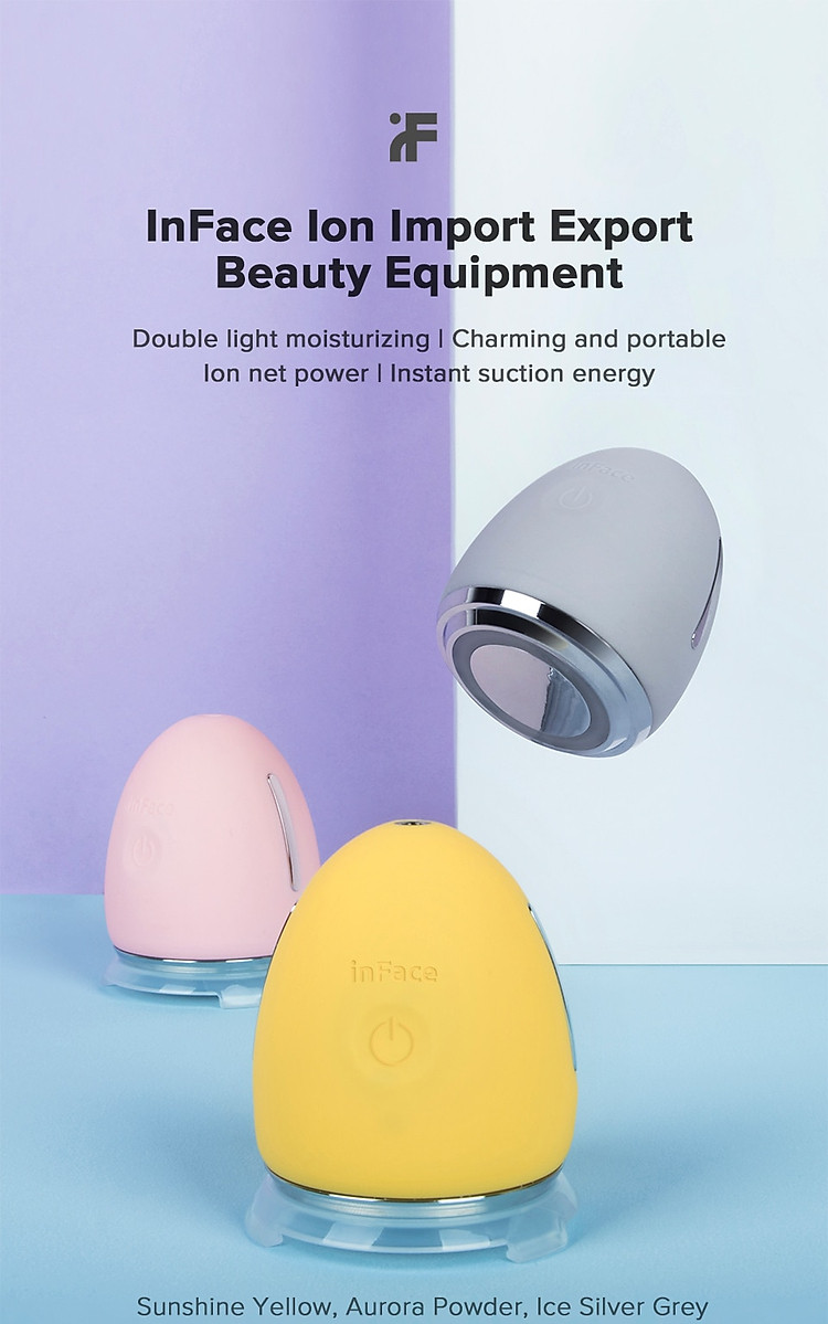 Xiaomi InFace Mặt Rung Nhiều Màu Trẻ Hóa Ion Máy Massage Mặt Làm Đẹp Chăm Sóc Da Mặt 2