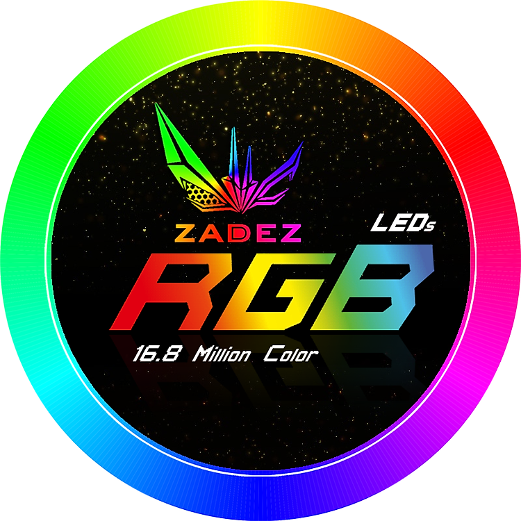 Zadez Gaming Keyboard GT-03K RGB