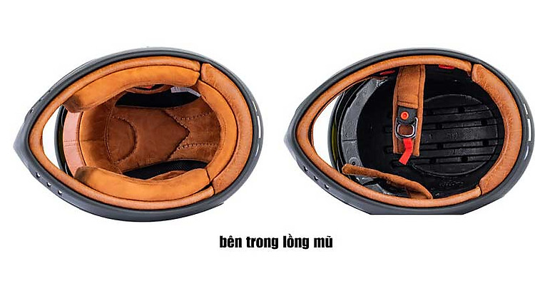 Mũ Bulldog Dogo - Fullface cổ điển classic