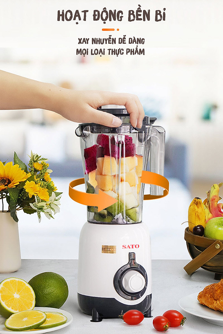 Máy xay sinh tố đa năng SATO MX8305 2