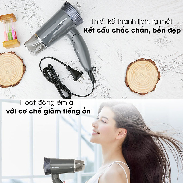 Máy sấy tóc siêu êm cao cấp Panasonic EH-ND57PH645 độ ồn 55dB