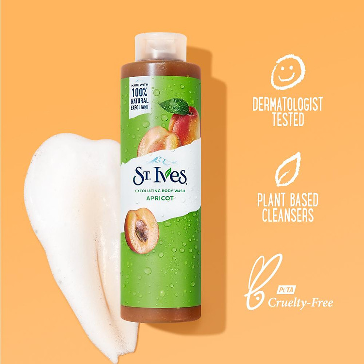 ST. Ives Exfoliating Body Wash Apricot