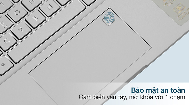 Asus VivoBook  A415EA i3 1125G4 (EB1748W) - Bảo mật vân tay