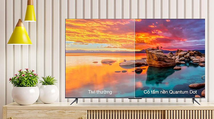 Công nghệ Quantum Dot tái tạo dải màu sắc phong phú, tinh khiết