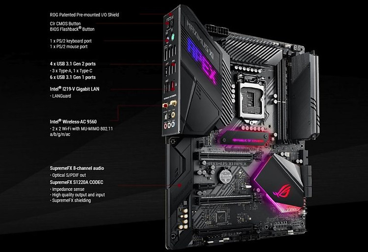 ASUS ROG MAXIMUS XI APEX