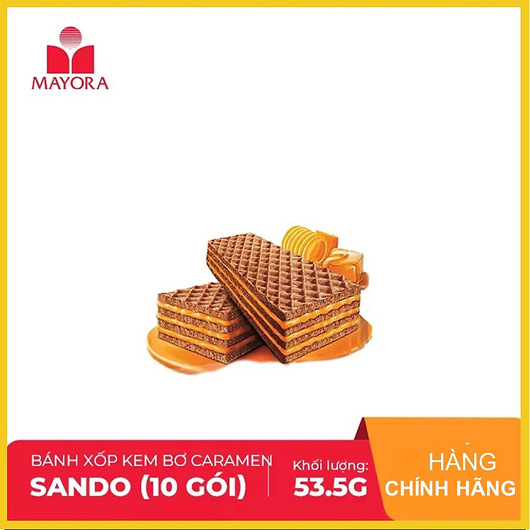 Bánh xốp Sando Caramel 53.5g 3