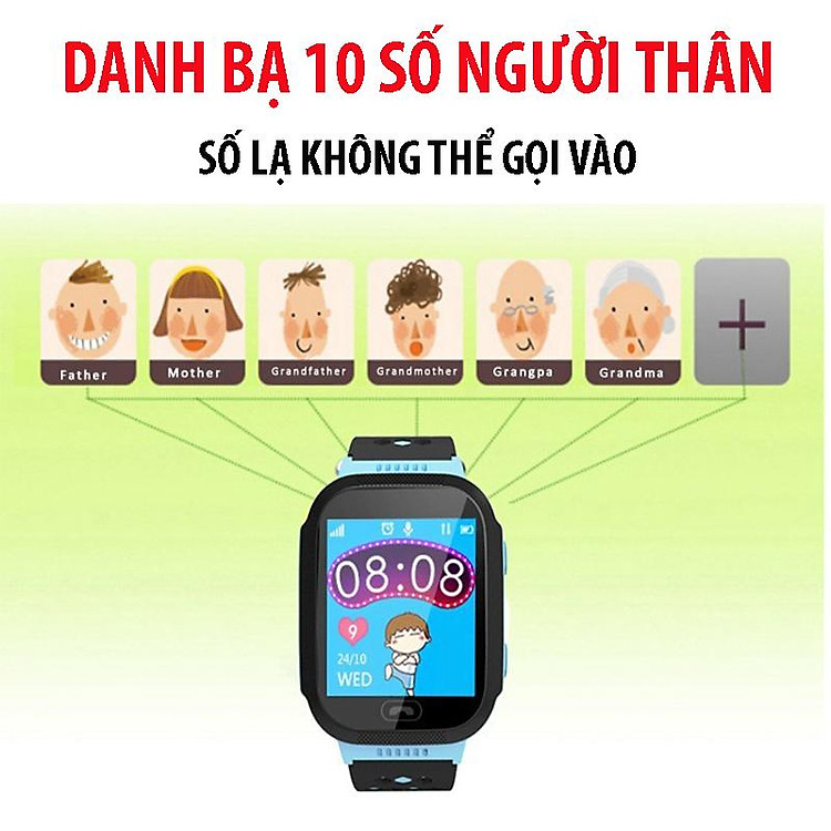 đồng hồ định vị nghe gọi mt002