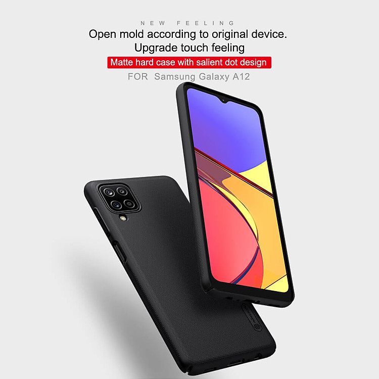 Nillkin Super Frosted Shield Matte cover case for Samsung Galaxy A12