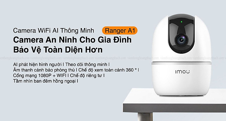 Camera WiFi 360 IPC-A22EP-G Ranger A1 2MP Của iMOU