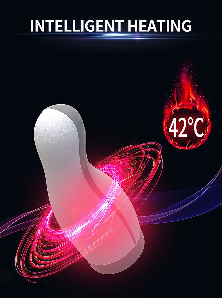 Sex Toy - Đồ Chơi Tình Dục Nam - Máy Bú Mút Đa Chế Độ Rung Hút Mạnh Mẽ, Làm Ấm Thông Minh