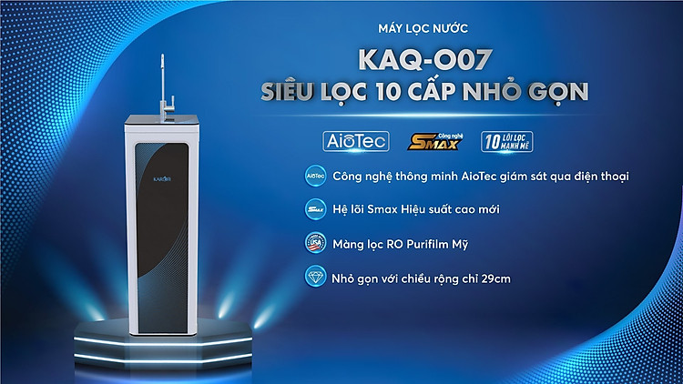 Máy lọc nước Karofi KAQ-O07