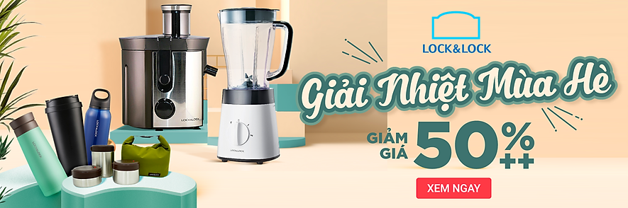 Lock&Lock Giáº£i Nhiá»t MÃ¹a hÃ¨ Giáº£m giÃ¡ Äáº¿n 50%++