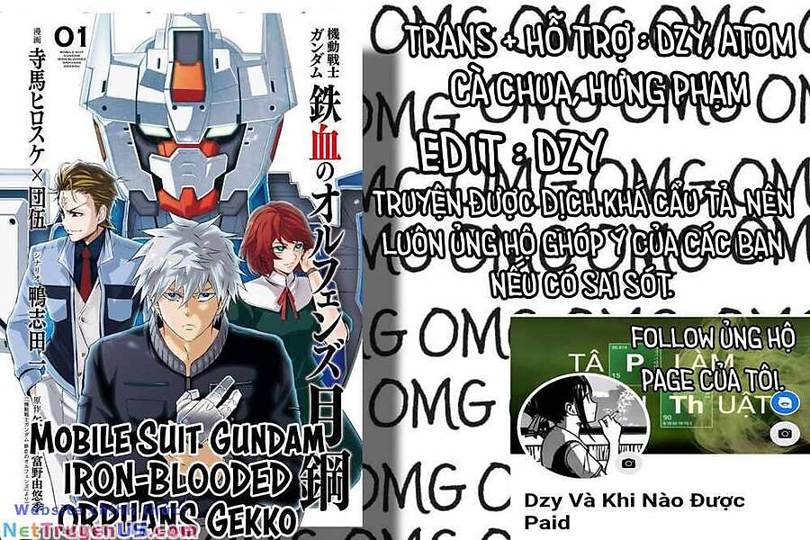 Mobile Suit Gundam Iron-Blooded Orphans Gekko Chapter 5 - Trang 0
