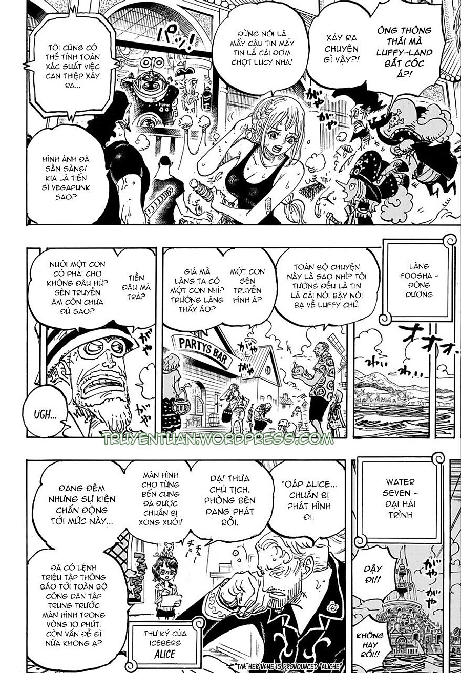 One Piece Chapter 1109 - Trang 5