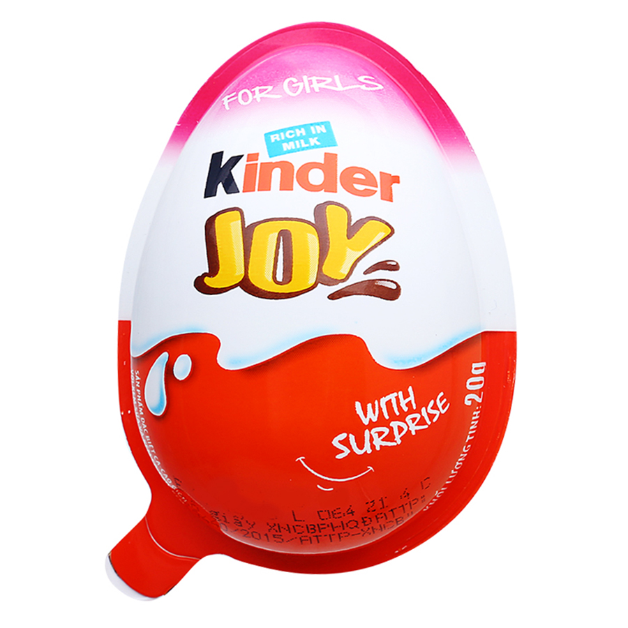 1986277 , 80768258 , 62_740158 , 26000 , Socola-Kinder-Joy-Cho-Be-Gai-20g-Hong-62_740158 , tiki.vn , Socola Kinder Joy Cho Bé Gái (20g) - Hồng Socola Kinder Joy Cho Bé Gái (20g) - Hồng