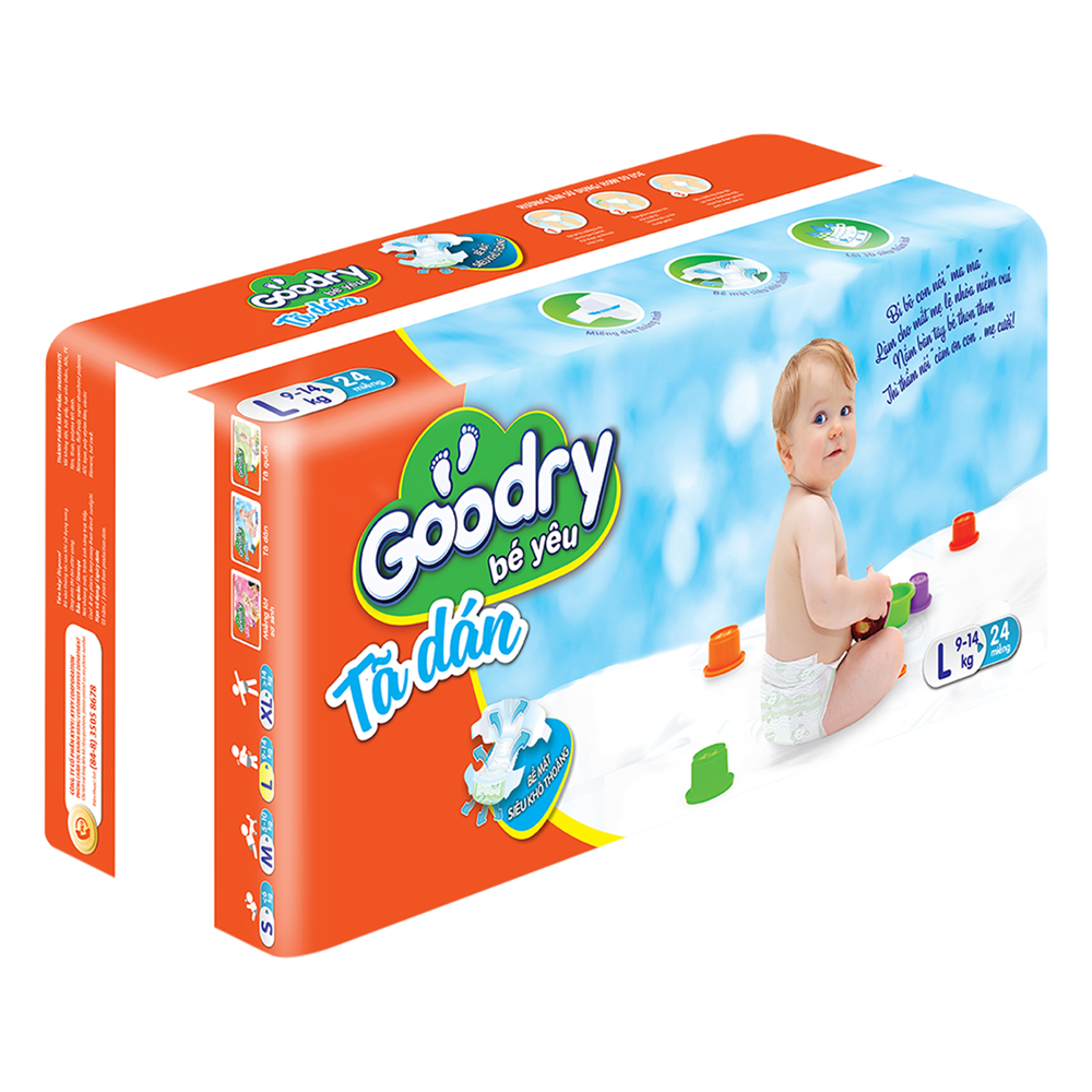 Tã Dán Goodry Size L24 (24 Miếng)