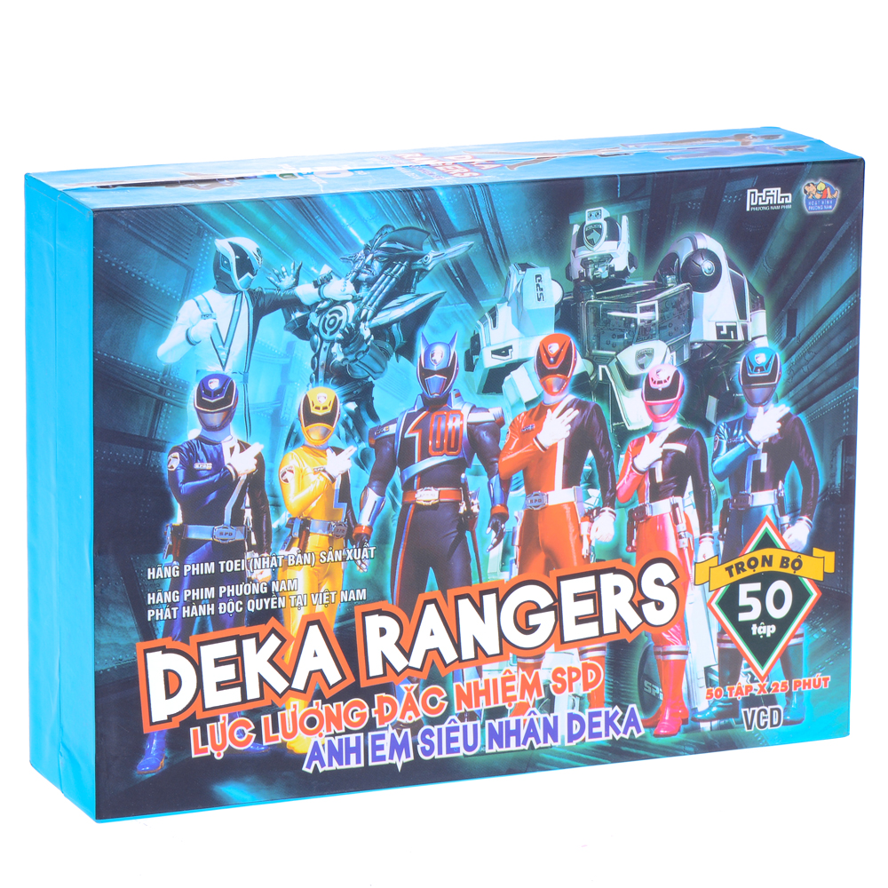 Dekarangers – Lực Lượng Đặc Nhiệm (Bộ 25 VCD)