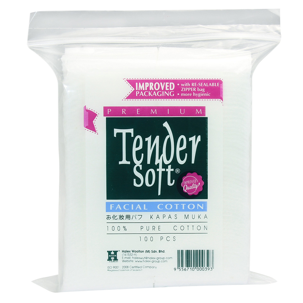 9556710000393,62_260321,32000,tiki.vn,Bong-Tay-Trang-Tender-Soft-Tui-100-Mieng-62_260321,Bông Tẩy Trang Tender Soft (Túi 100 Miếng) Bông Tẩy Trang Tender Soft (Túi 100 Miếng)
