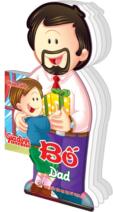 Gia Đình Thân Yêu – Bố (Dad) – Màu Ngẫu Nhiên