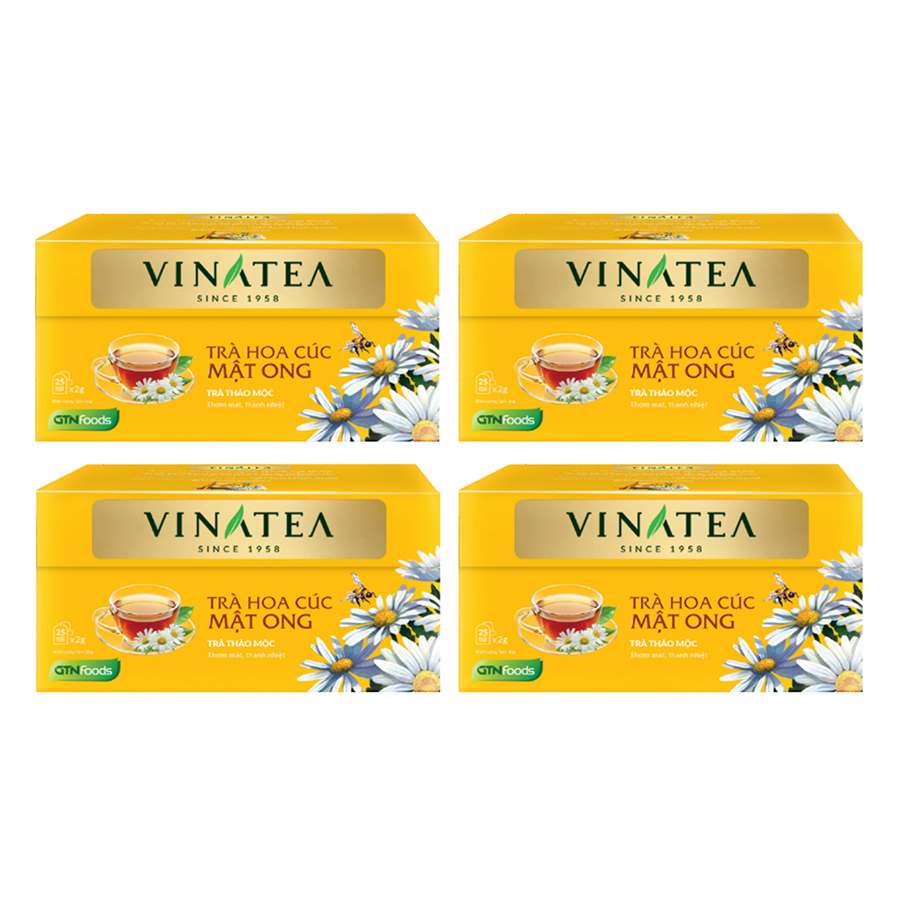 1983755 , 3720949170721 , 62_658789 , 136000 , Combo-4-Tra-Tui-Loc-Vinatea-Hoa-Cuc-Mat-Ong-50g--Hop-62_658789 , tiki.vn , Combo 4 Trà Túi Lọc Vinatea Hoa Cúc Mật Ong (50g / Hộp) Combo 4 Trà Túi Lọc Vinatea Hoa Cúc Mật Ong (50g / Hộp)