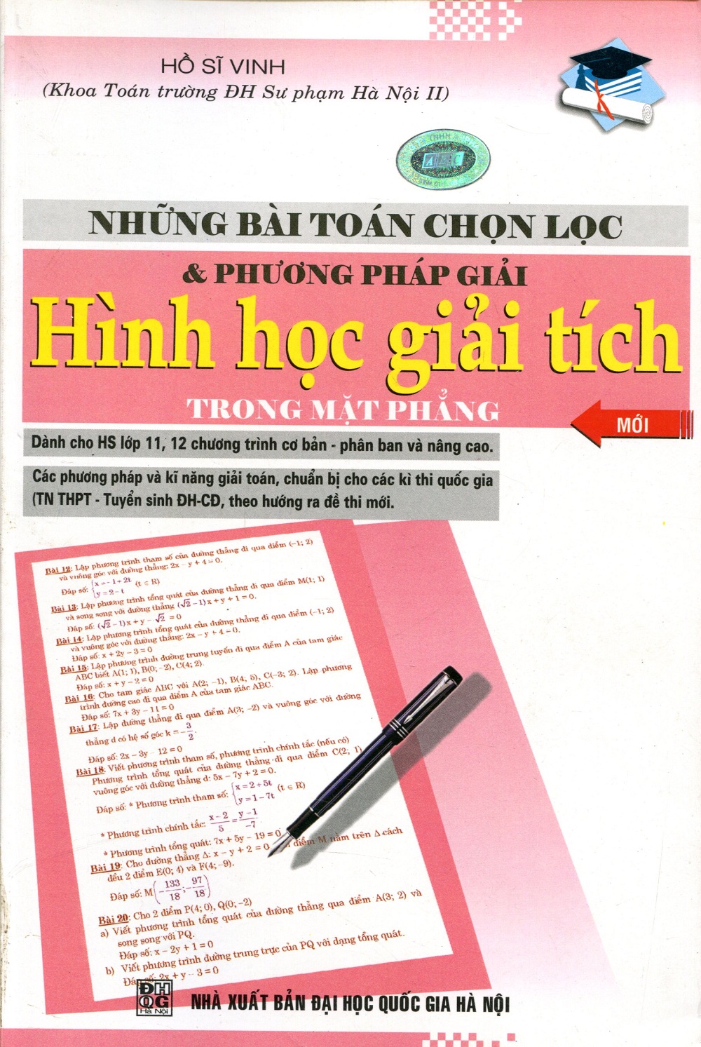 Những Bài Toán Chọn Lọc Phương Pháp Giải Hình Học Giải Tích Trong Mặt Phẳng